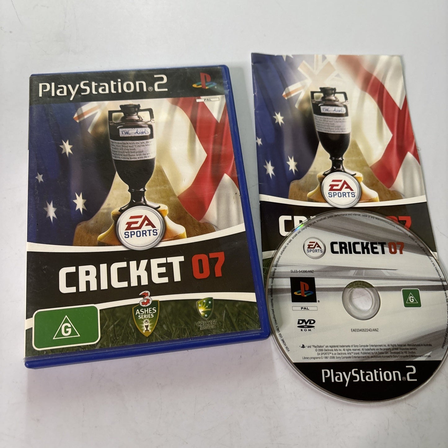 Cricket 07 - Sony PlayStation 2 PS2 PAL - Complete w/Manual