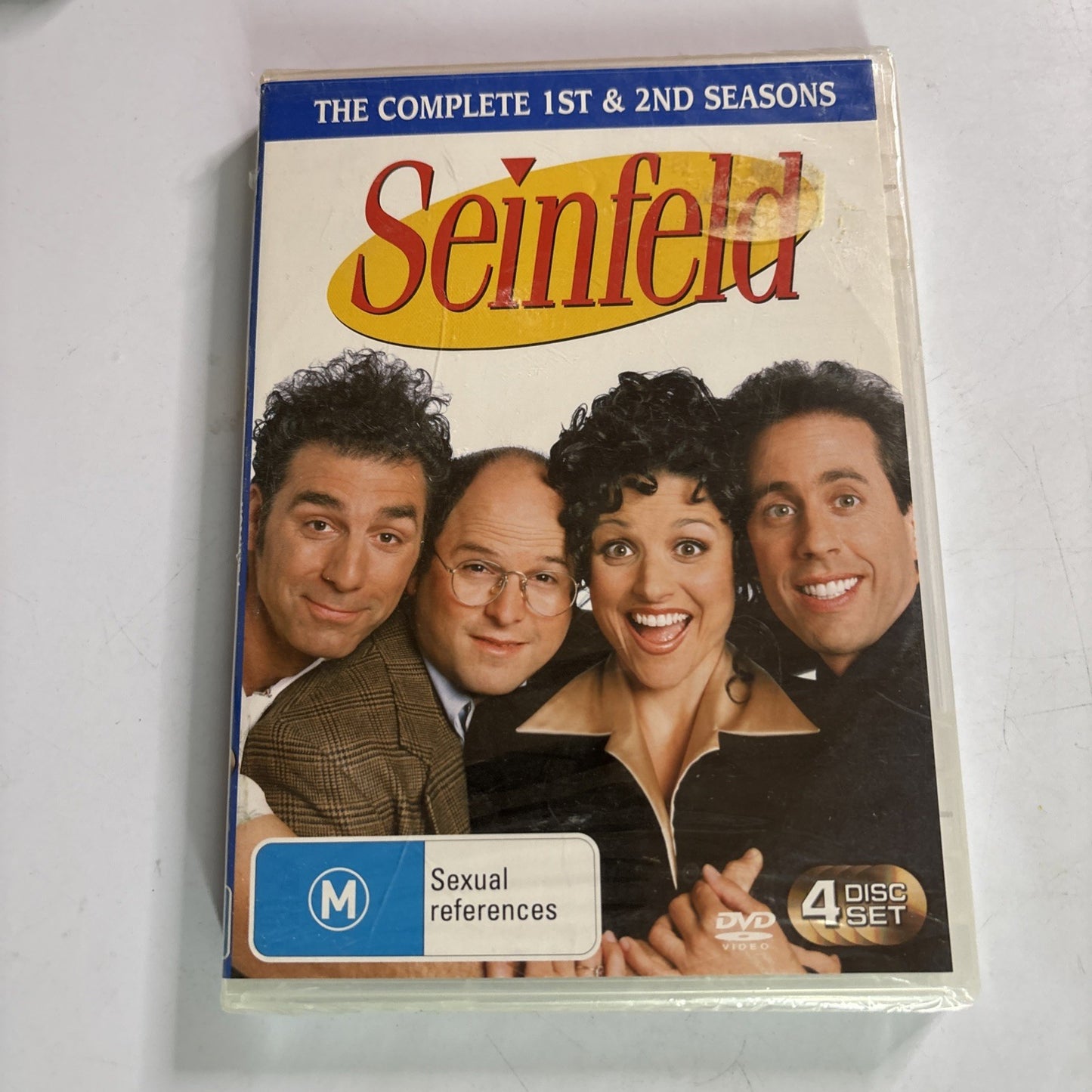 Seinfeld : Season 1 & 2 (DVD, 1990) Region 4 *New Sealed*