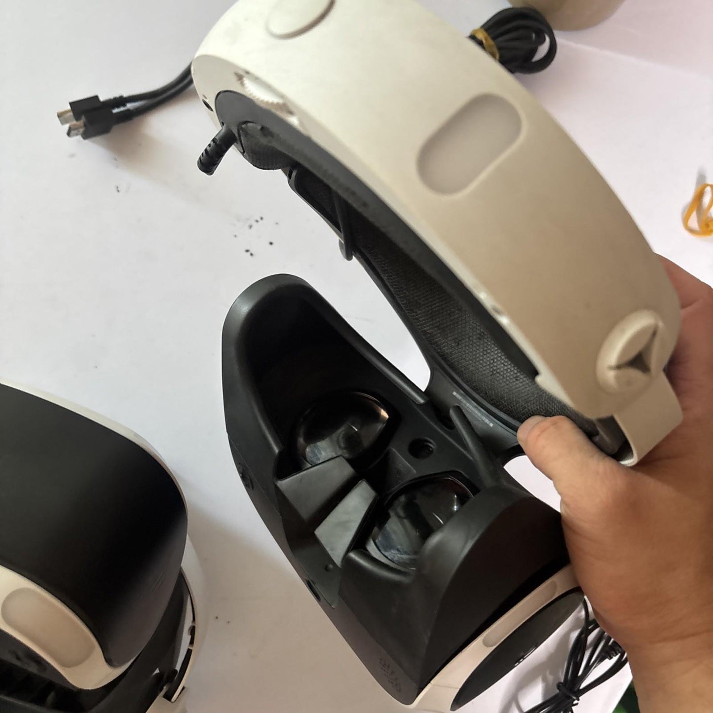 2x Sony Playstation VR Headset for PS4 *Untested - For Parts Only* Headset Only