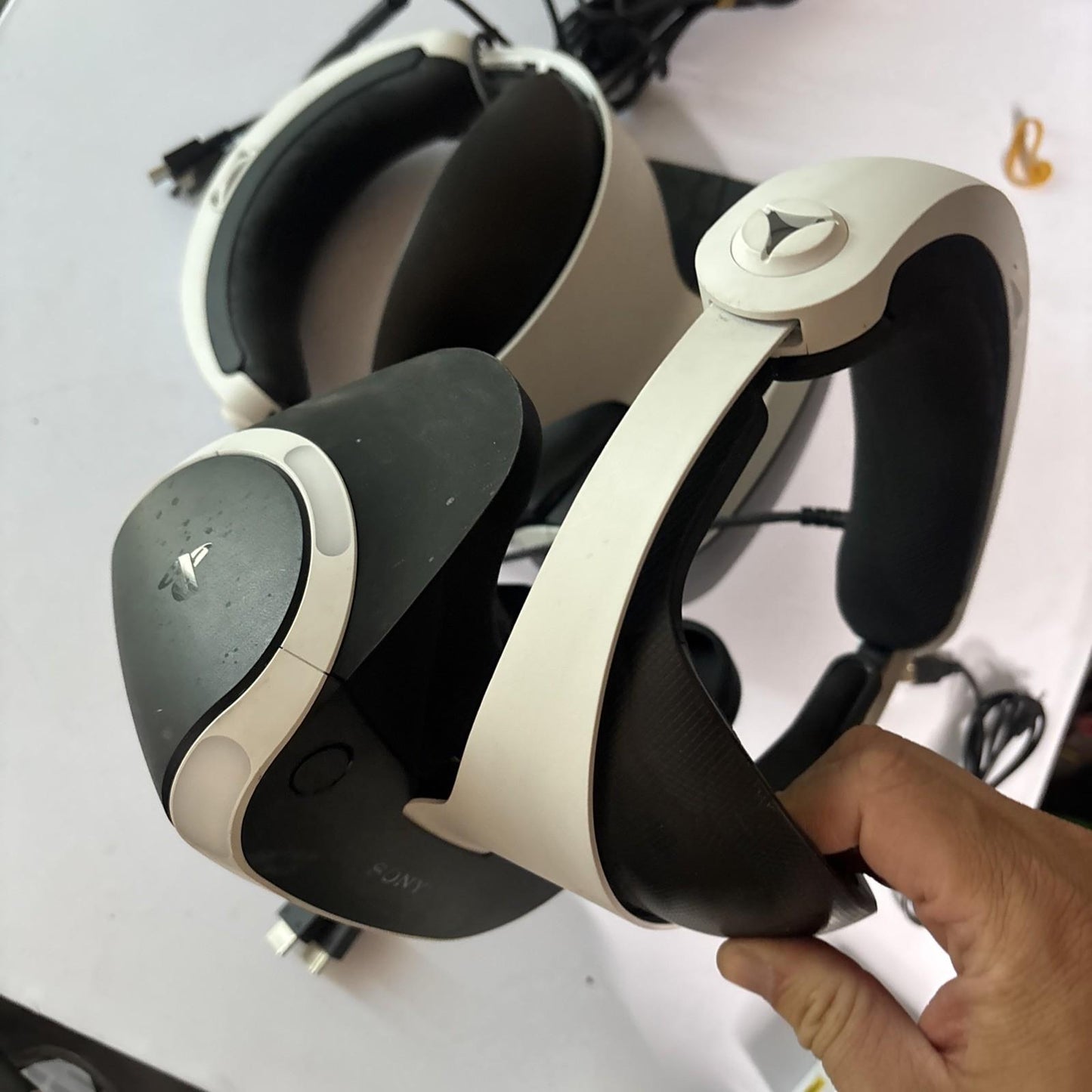 2x Sony Playstation VR Headset for PS4 *Untested - For Parts Only* Headset Only