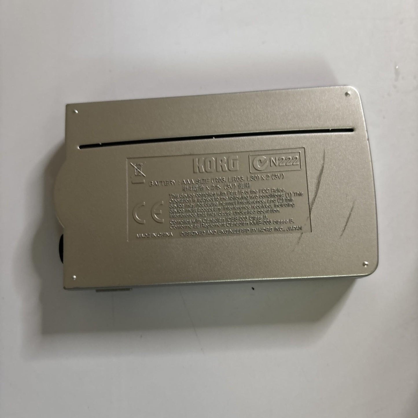 Korg Guitar Bass Tuner GA-30