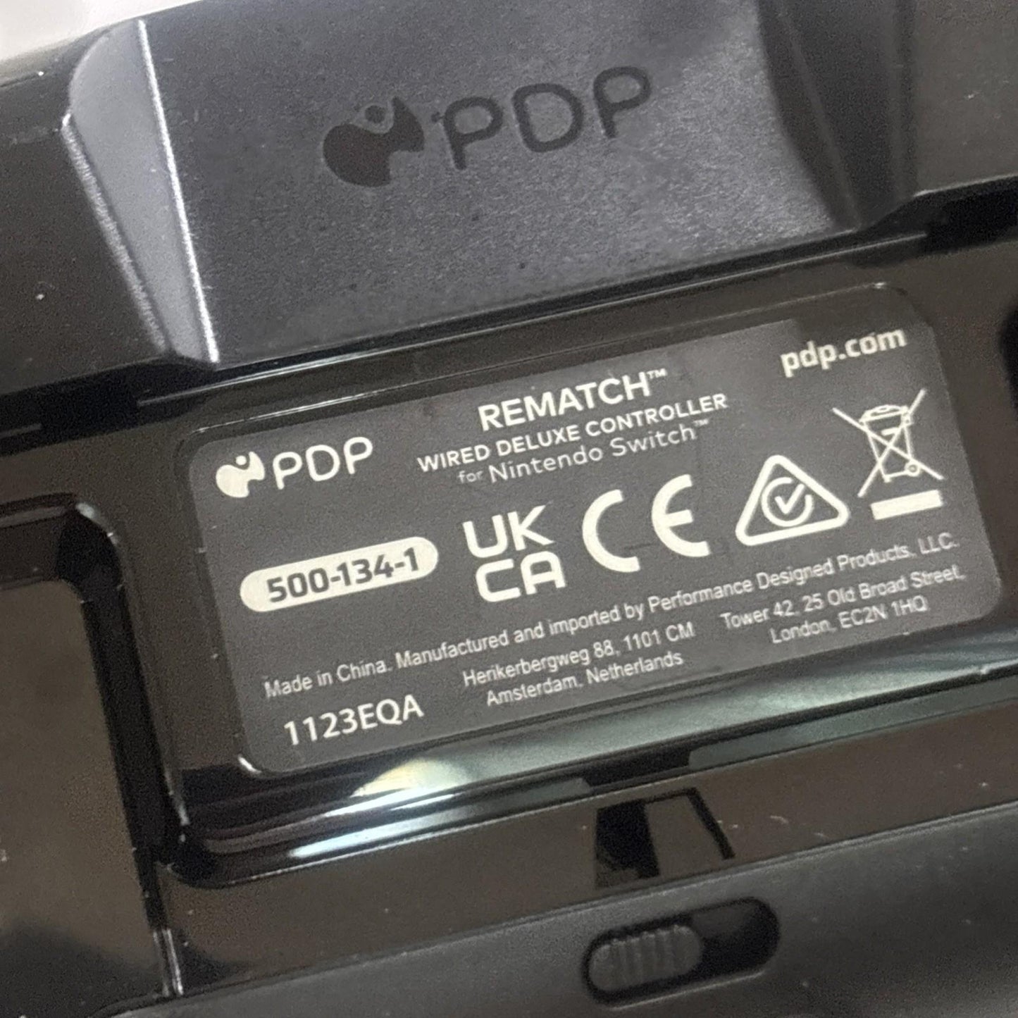PDP Rematch Wired Deluxe Controller For Nintendo Switch 1123eqa 1-UP