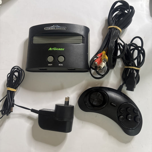 Sega Mega Drive At Games Console