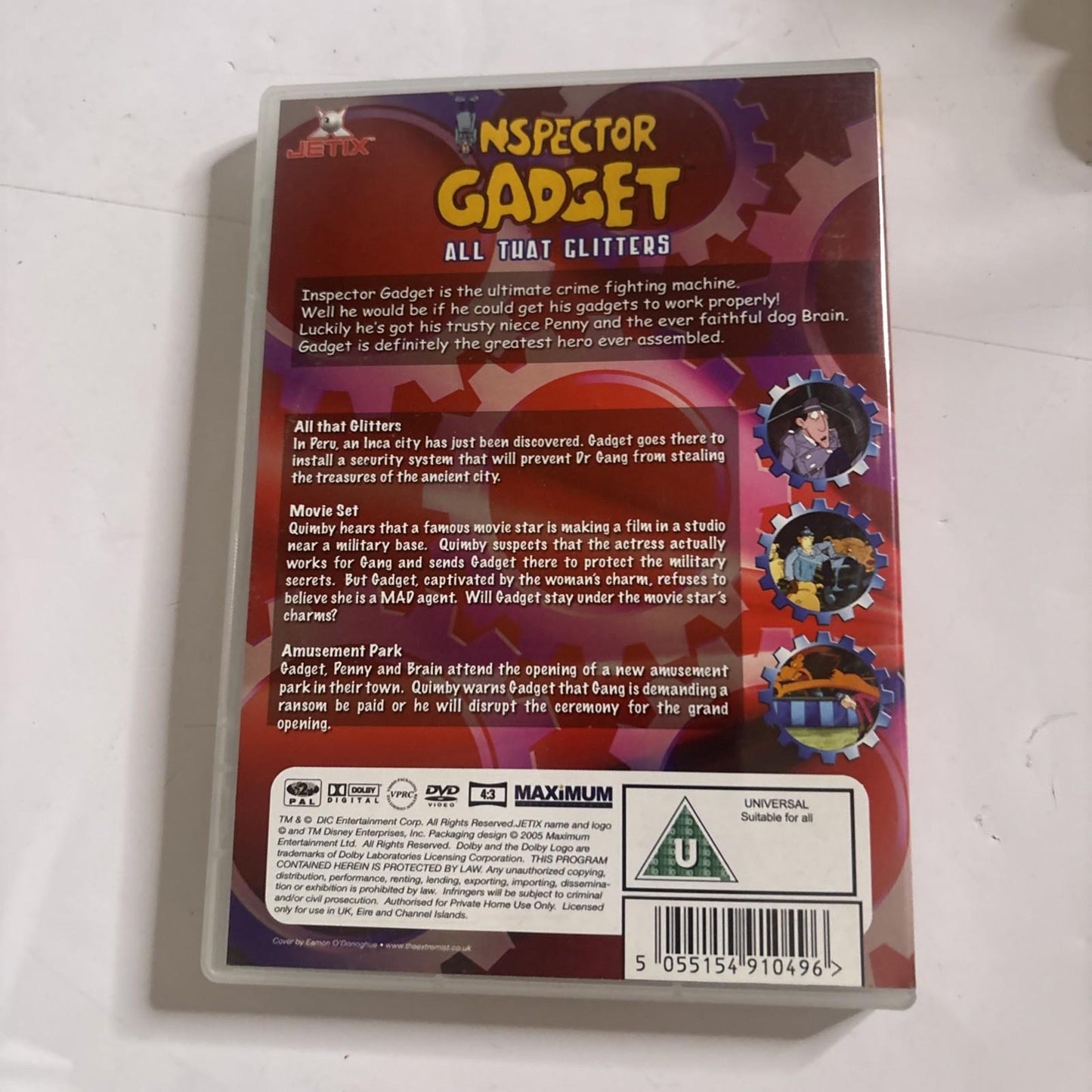 Inspector Gadget - All That Glitters (DVD, 2005) Region 2