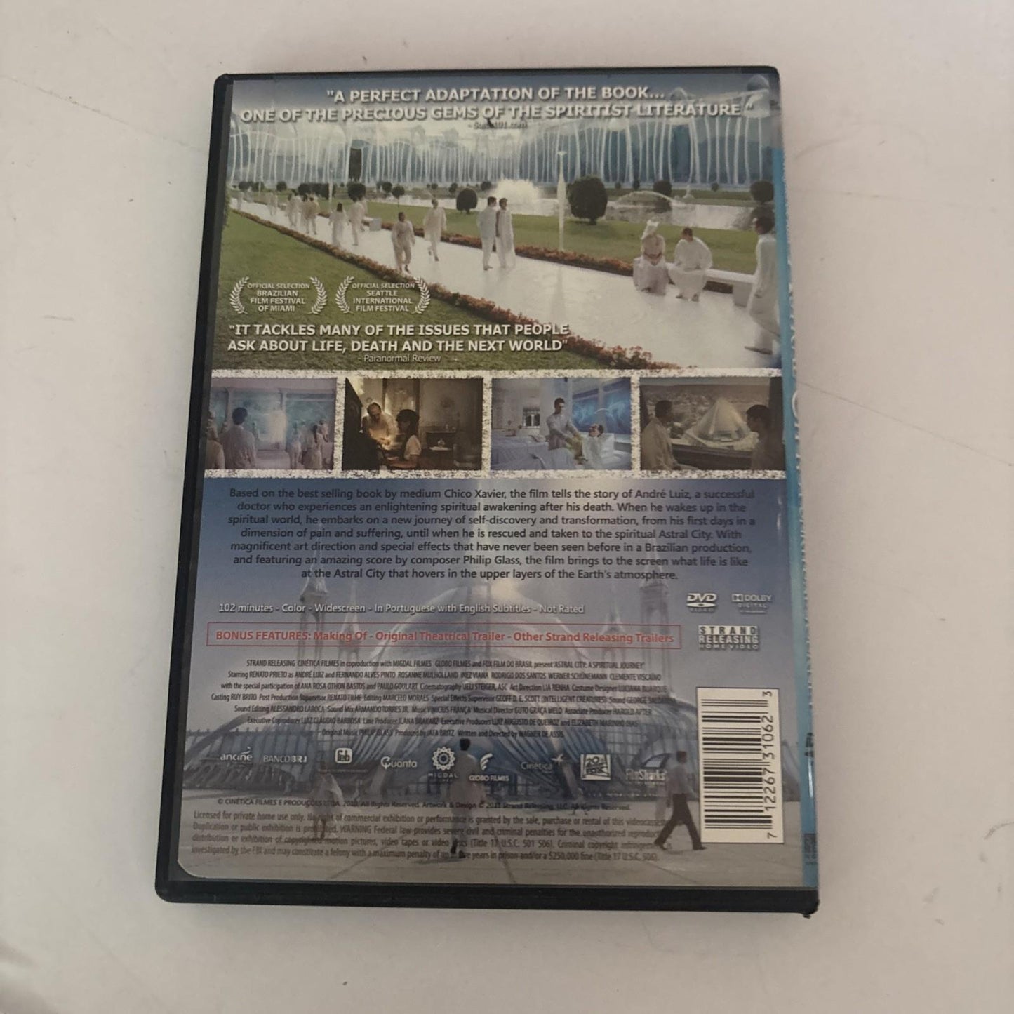 Astral City - A Spiritual Journey (DVD, 2010) Region 1