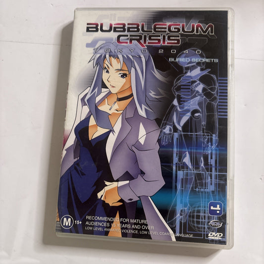 Bubblegum Crisis Tokyo 2040 : Vol 4 (DVD, 2000) Region 4,2