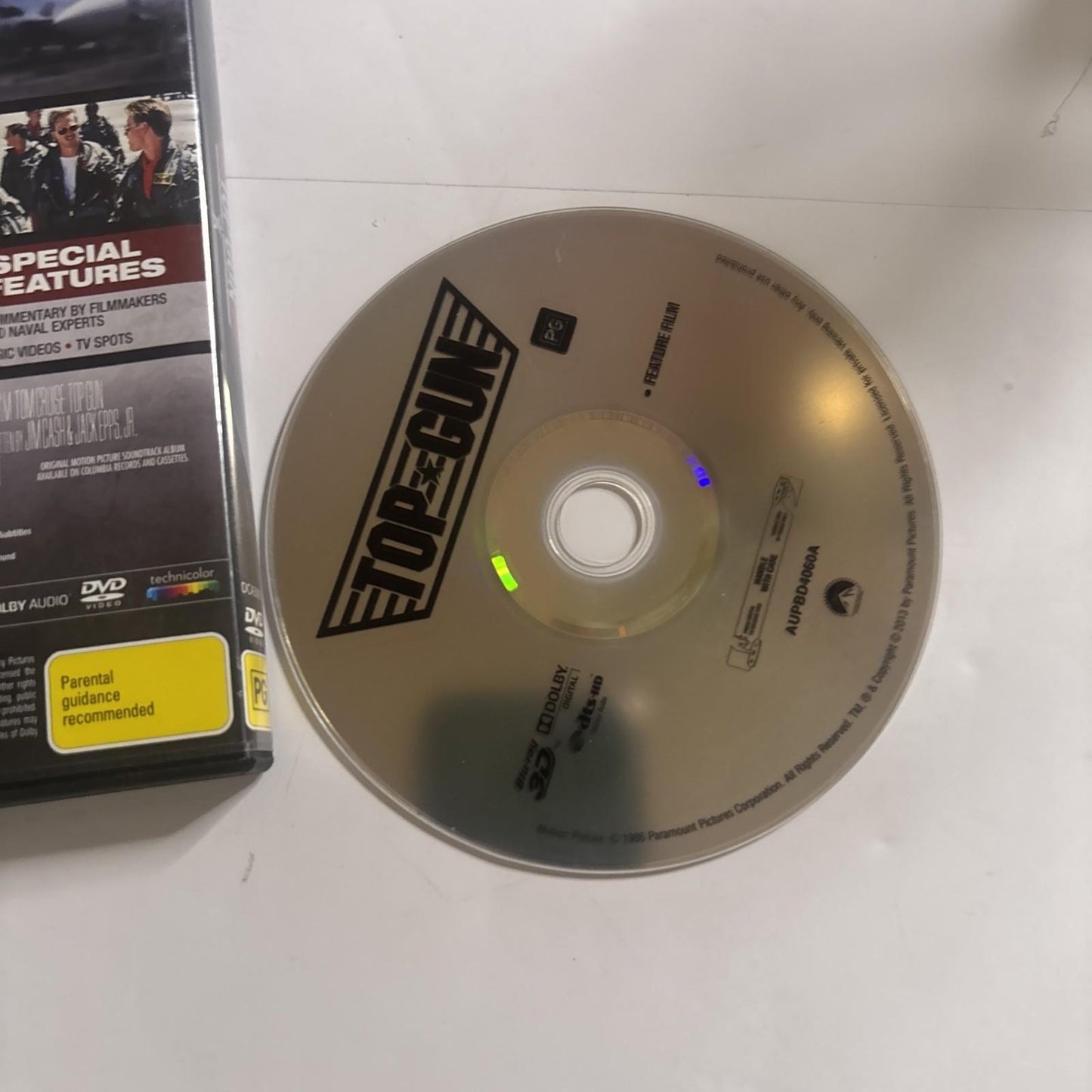 Top Gun (Blu-ray 3D, 1986) Tom Cruise