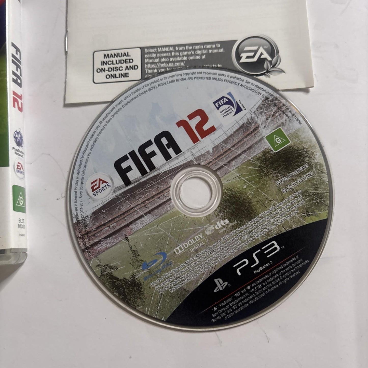 FIFA 12 EA Sports Sony Playstation 3 PS3