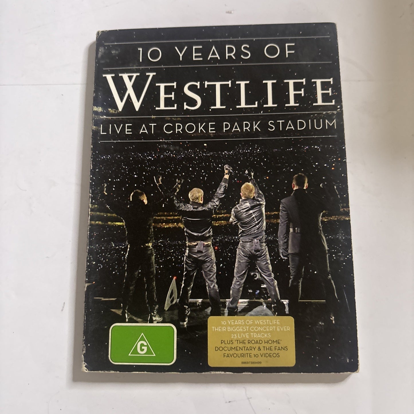 Westlife: 10 Years of Westlife: Live at Croke Park Stadium (DVD 2008) All Region