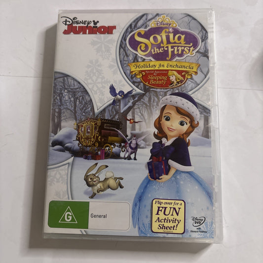 Sofia the First - Holiday in Enchancia (DVD, 2013) Region 4 *New Sealed*