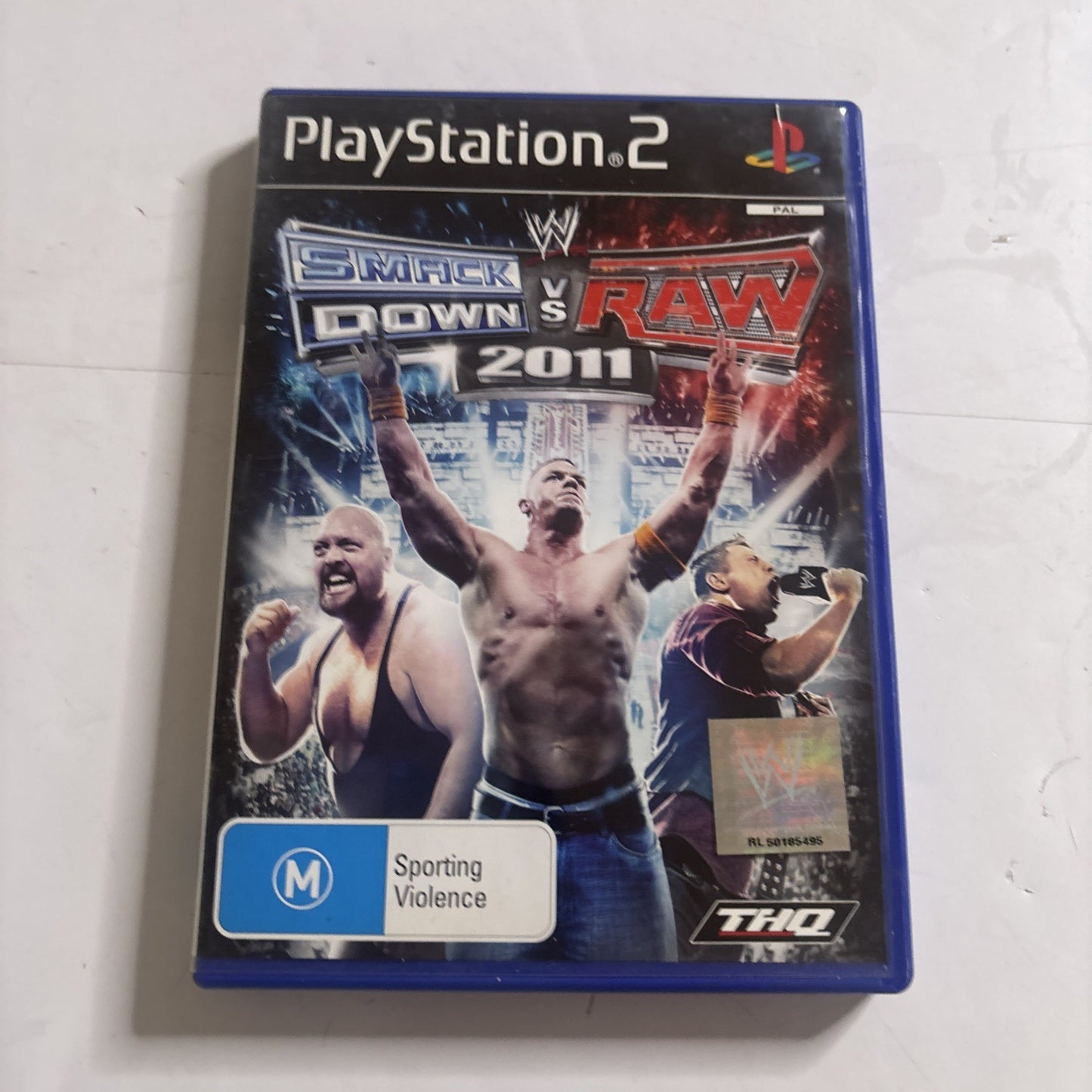 WWE Smackdown Vs Raw 2011 - Sony PlayStation 2 PS2 Game PAL