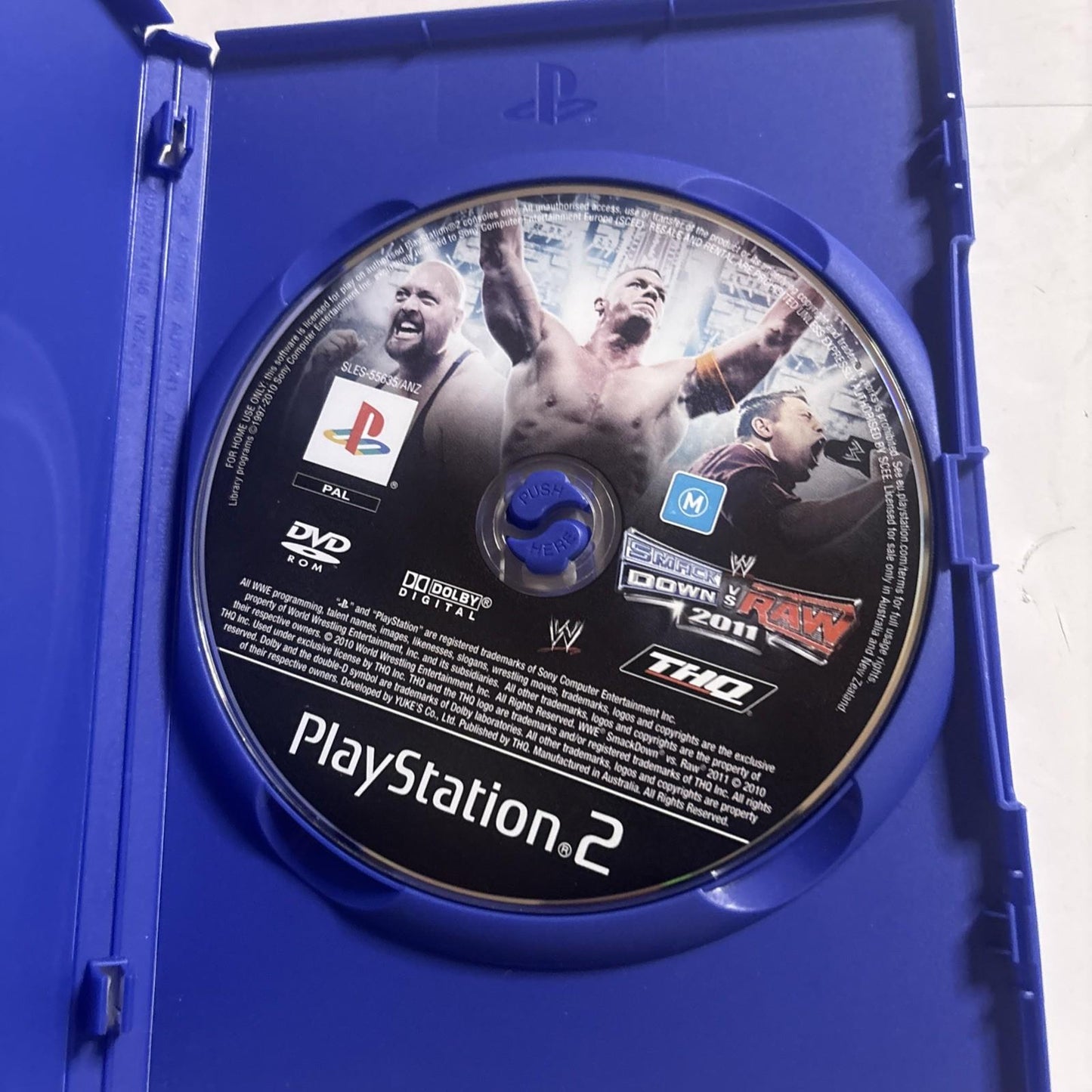WWE Smackdown Vs Raw 2011 - Sony PlayStation 2 PS2 Game PAL