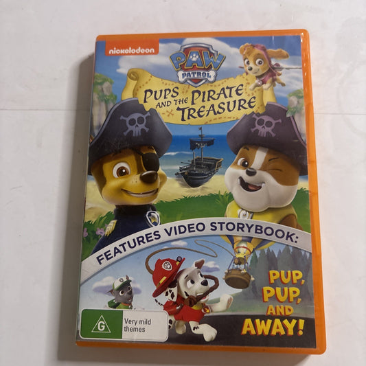 Paw Patrol - Pups and the Pirate Treasure (DVD, 2014) Region 4