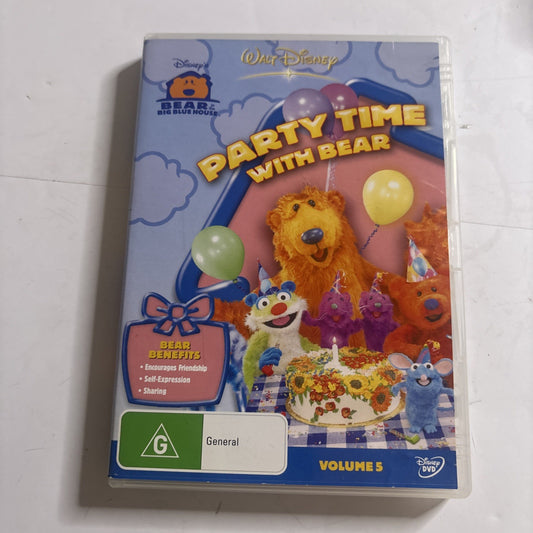 Bear in the Big Blue House - Party Time with Bear (DVD, 2005)  Region 4