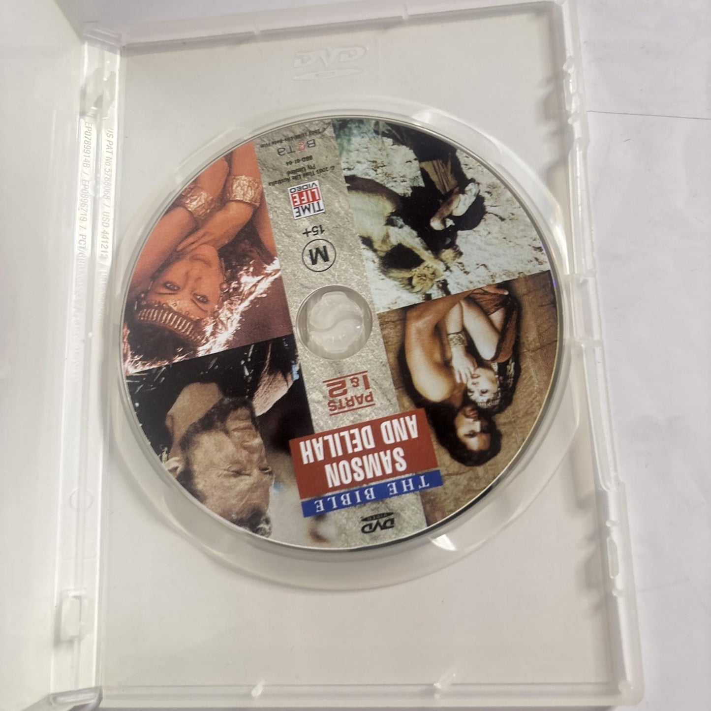 The Bible: Samson And Delilah Parts 1 & 2 (DVD, 1996) All Regions