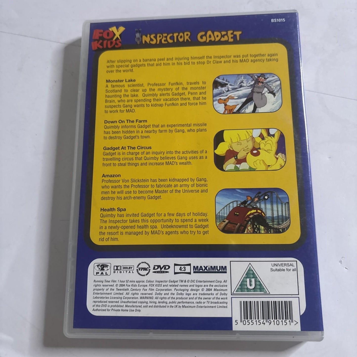 Inspector Gadget - Volume 1  All That Glitters (DVD) Region 2