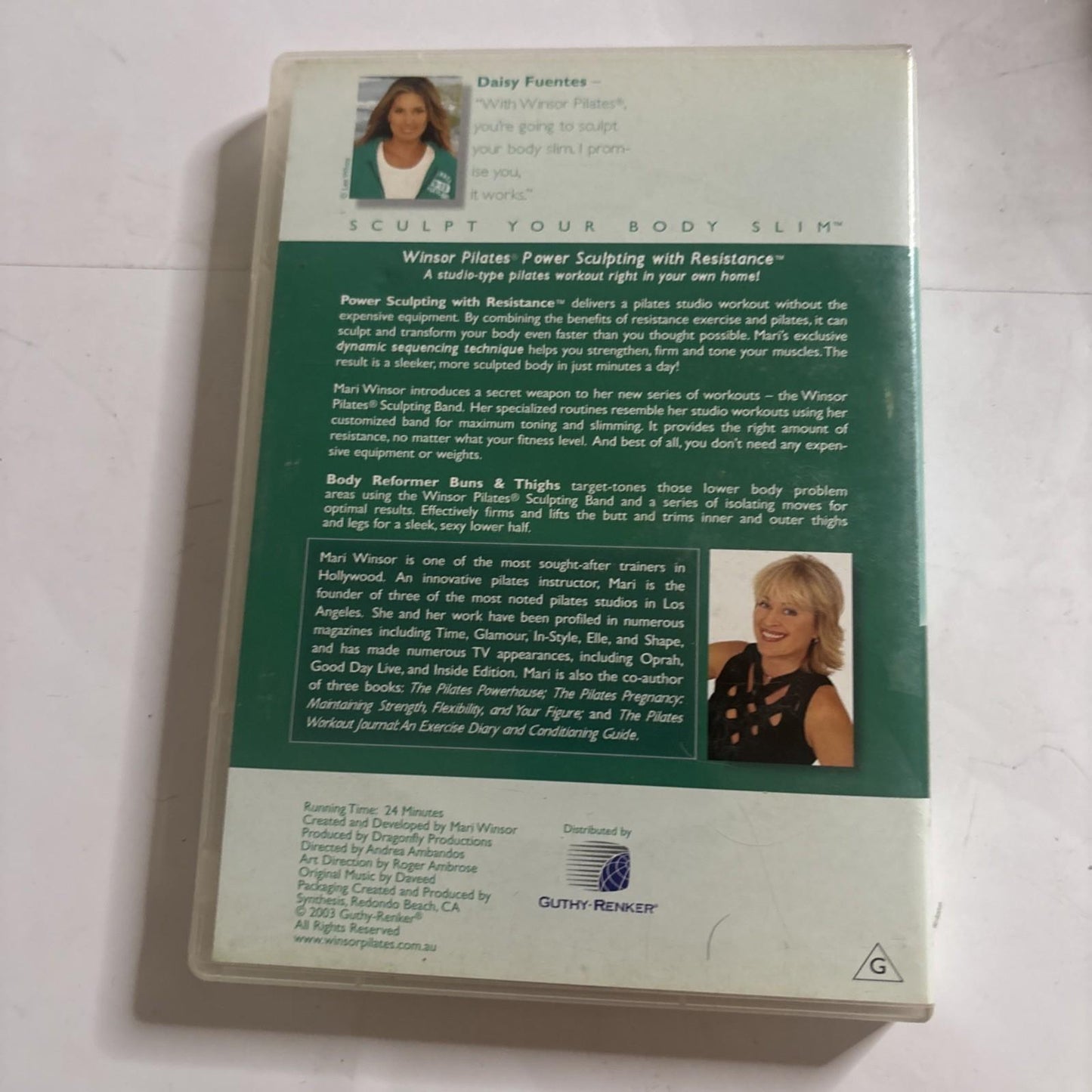 Winsor Pilates - Buns And You Thighs DVD Mari Winsor All Regions