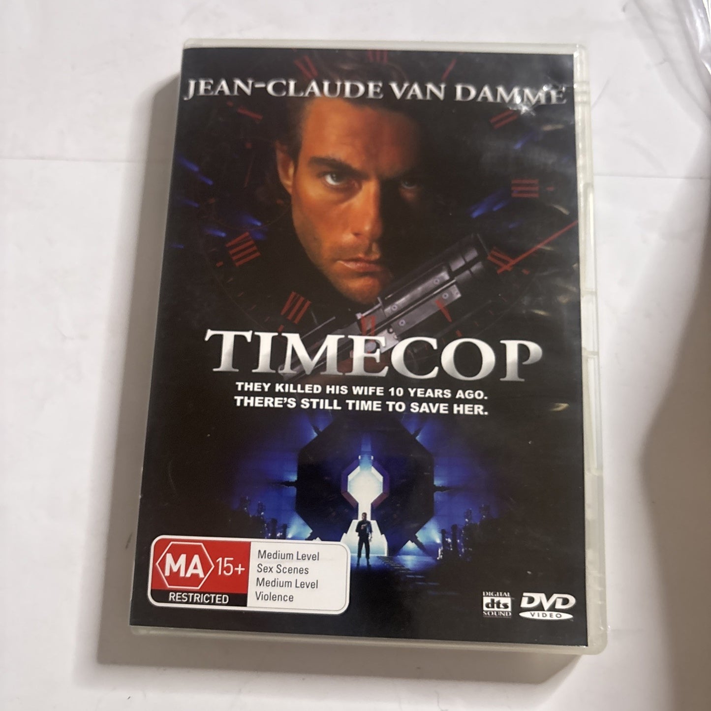 Timecop (DVD, 1994) Jean-Claude Van Damme Region 4