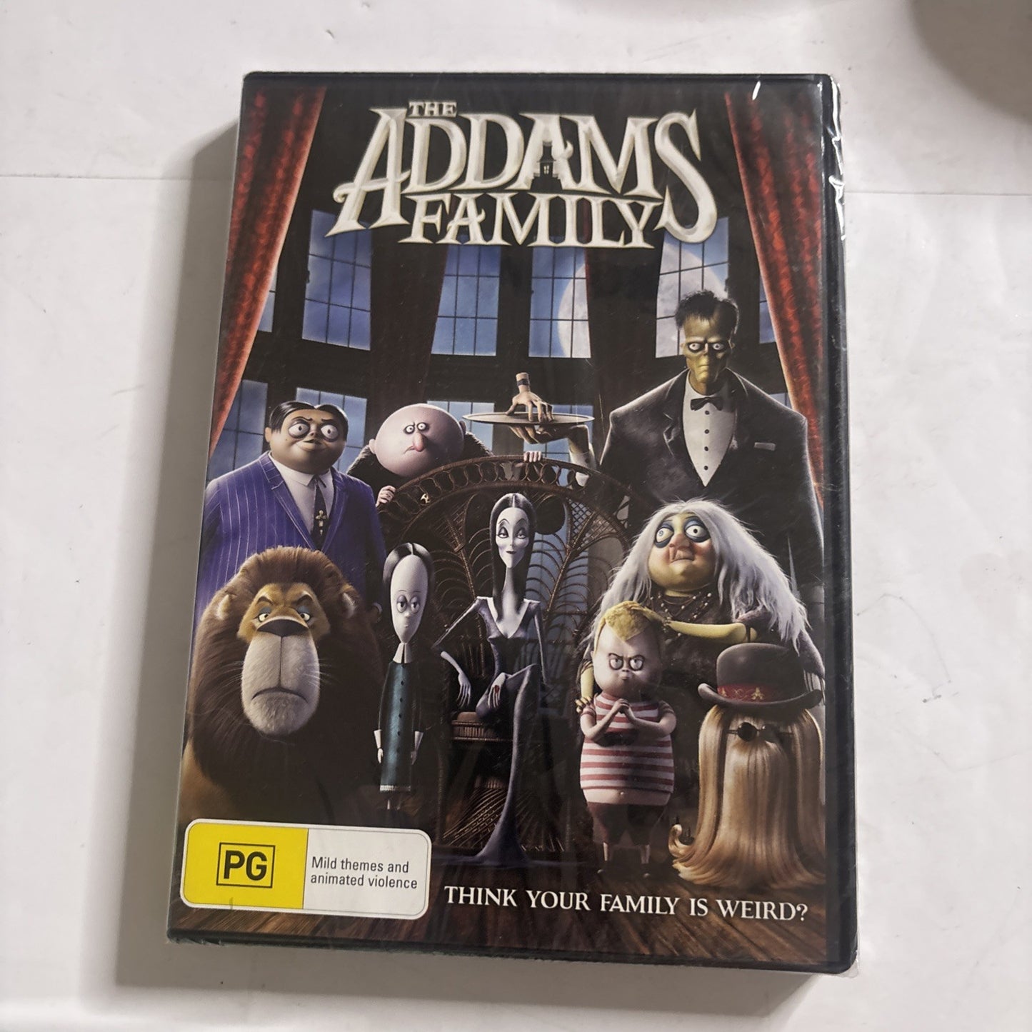 The Addams Family (DVD, 2019) Region 4,2 *New Sealed*