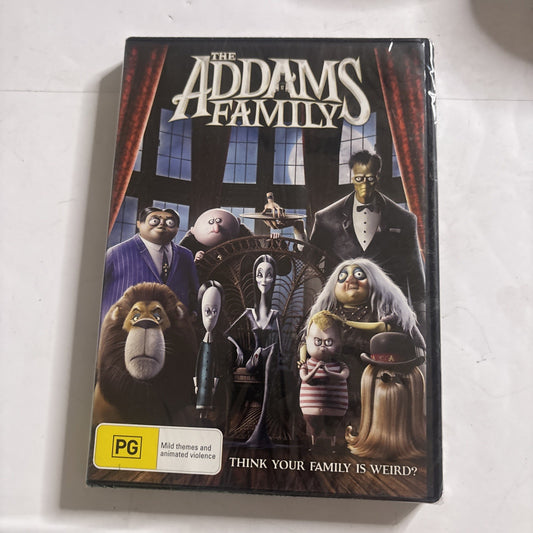 The Addams Family (DVD, 2019) Region 4,2 *New Sealed*