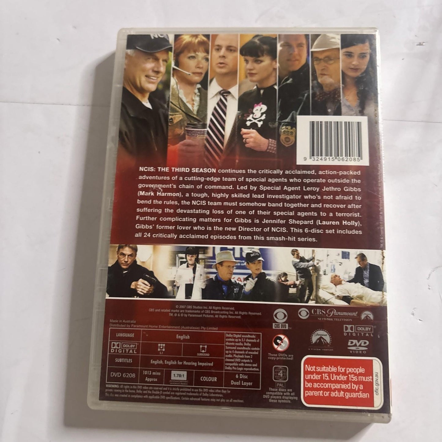 NCIS : Season 3 (DVD, 2005)  Region 4