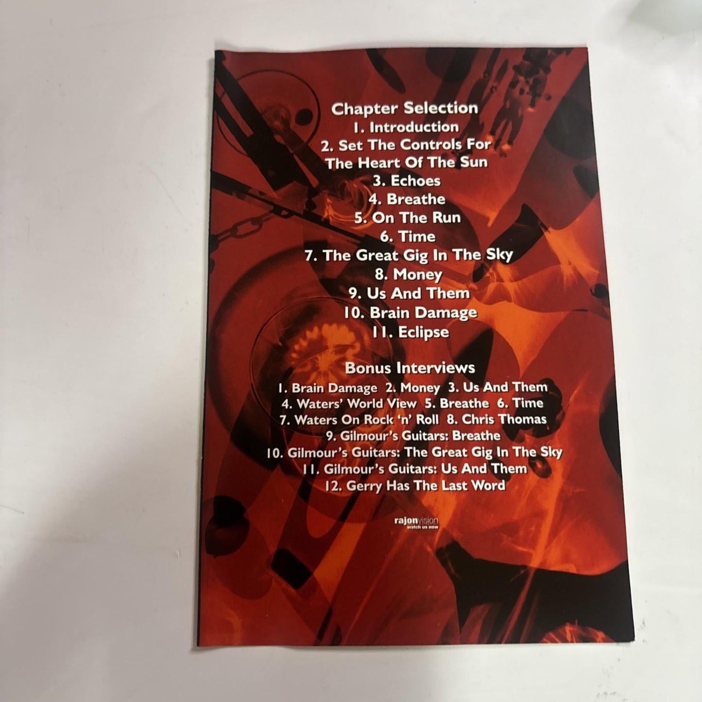 Pink Floyd - The Dark Side of the Moon (DVD, 2003) All Regions