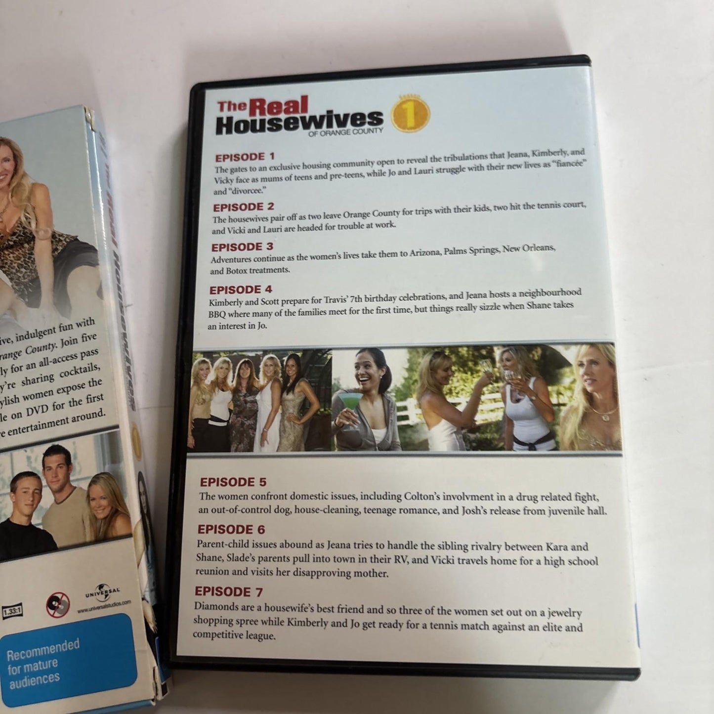 The Real Housewives of Orange County : Season 1 (DVD, 2006) Region 4,2