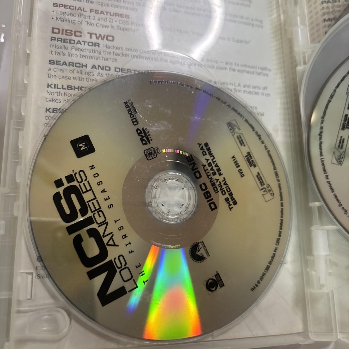 NCIS - Los Angeles : Season 1 (DVD, 2009) Region 4
