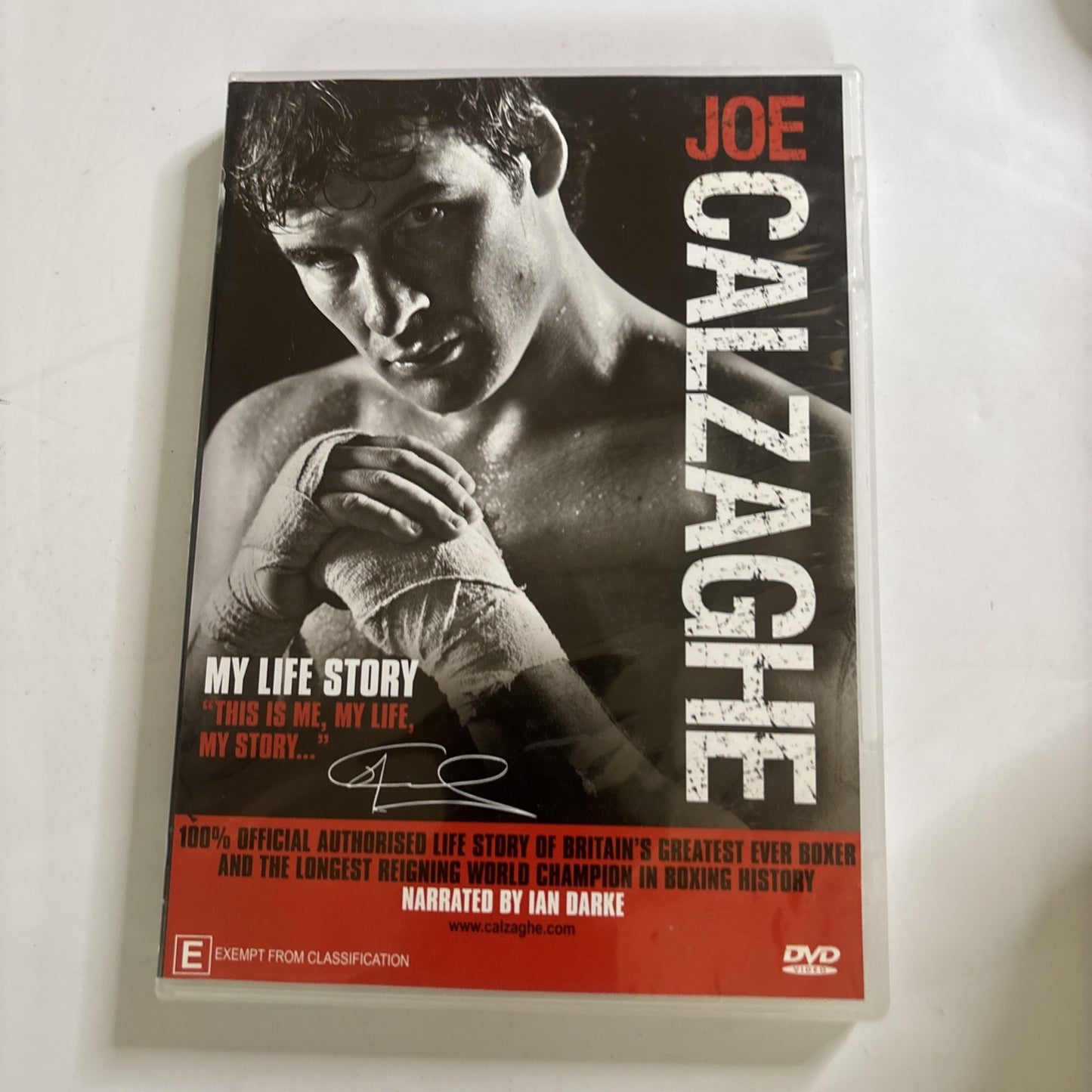 Joe Calzaghe - My Life Story (DVD, 2007) All Regions
