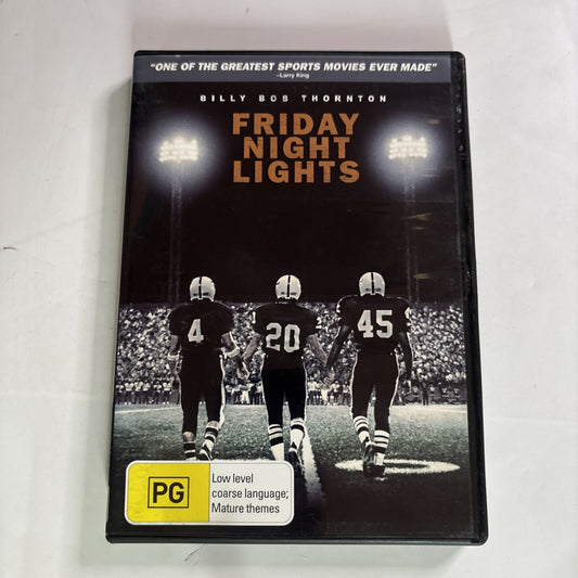 Friday Night Lights (DVD, 2004) Billy Bob Thornton Region 4