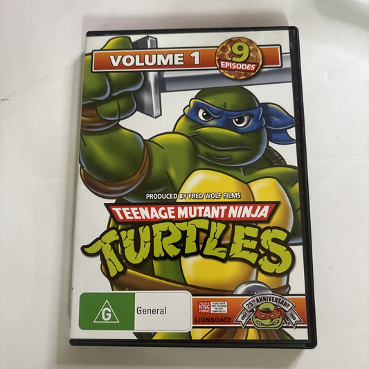 Teenage Mutant Ninja Turtles : Vol 1 (DVD, 1987) Region 4 NEW