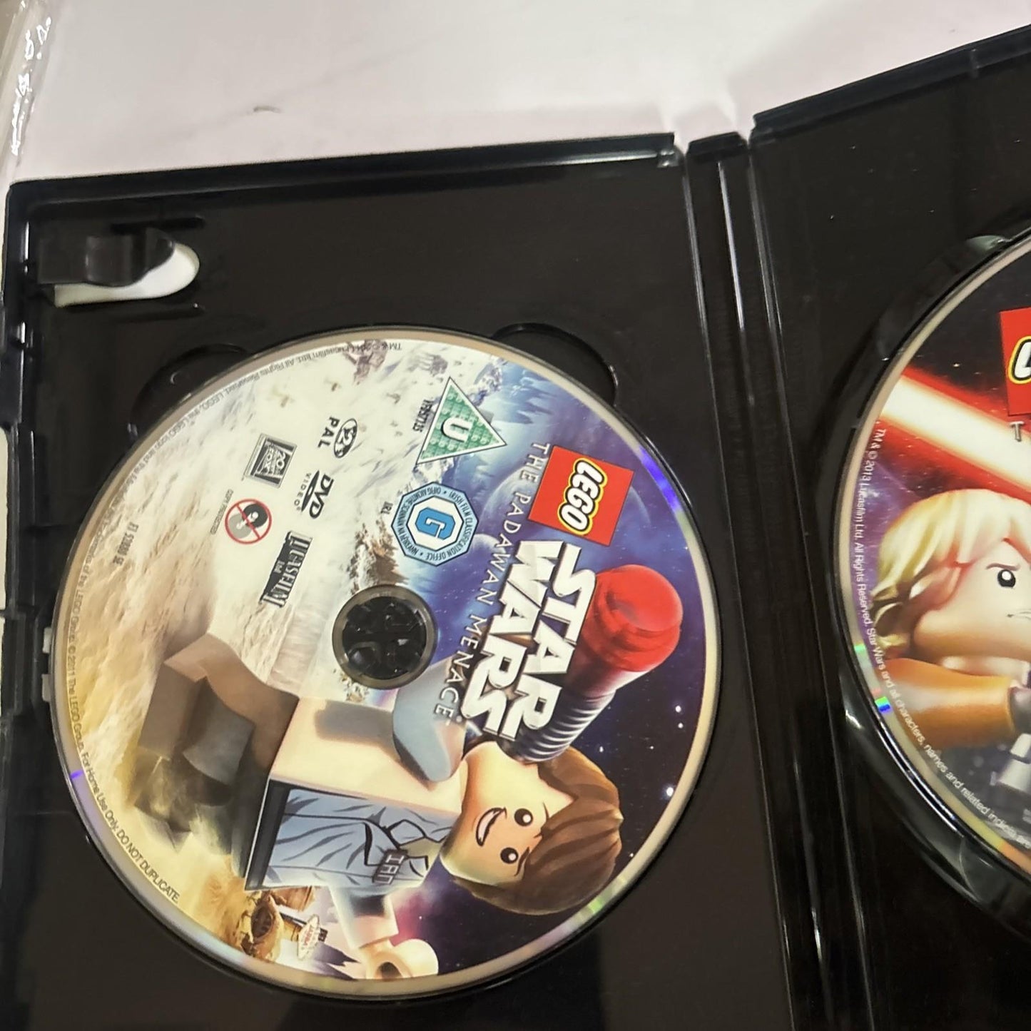 Lego Star Wars: The Padawan Menace / The Empire Strikes Out DVD Region 2