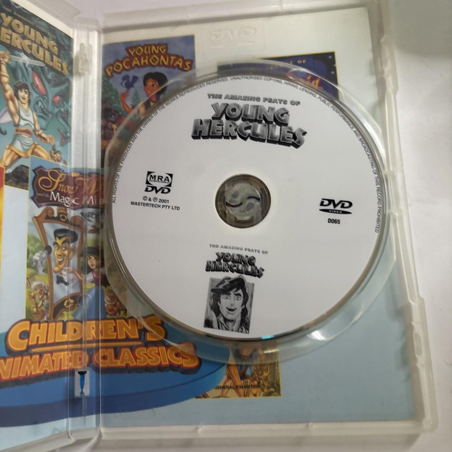 Amazing Feats of Young Hercules (DVD, 1997) All Regions
