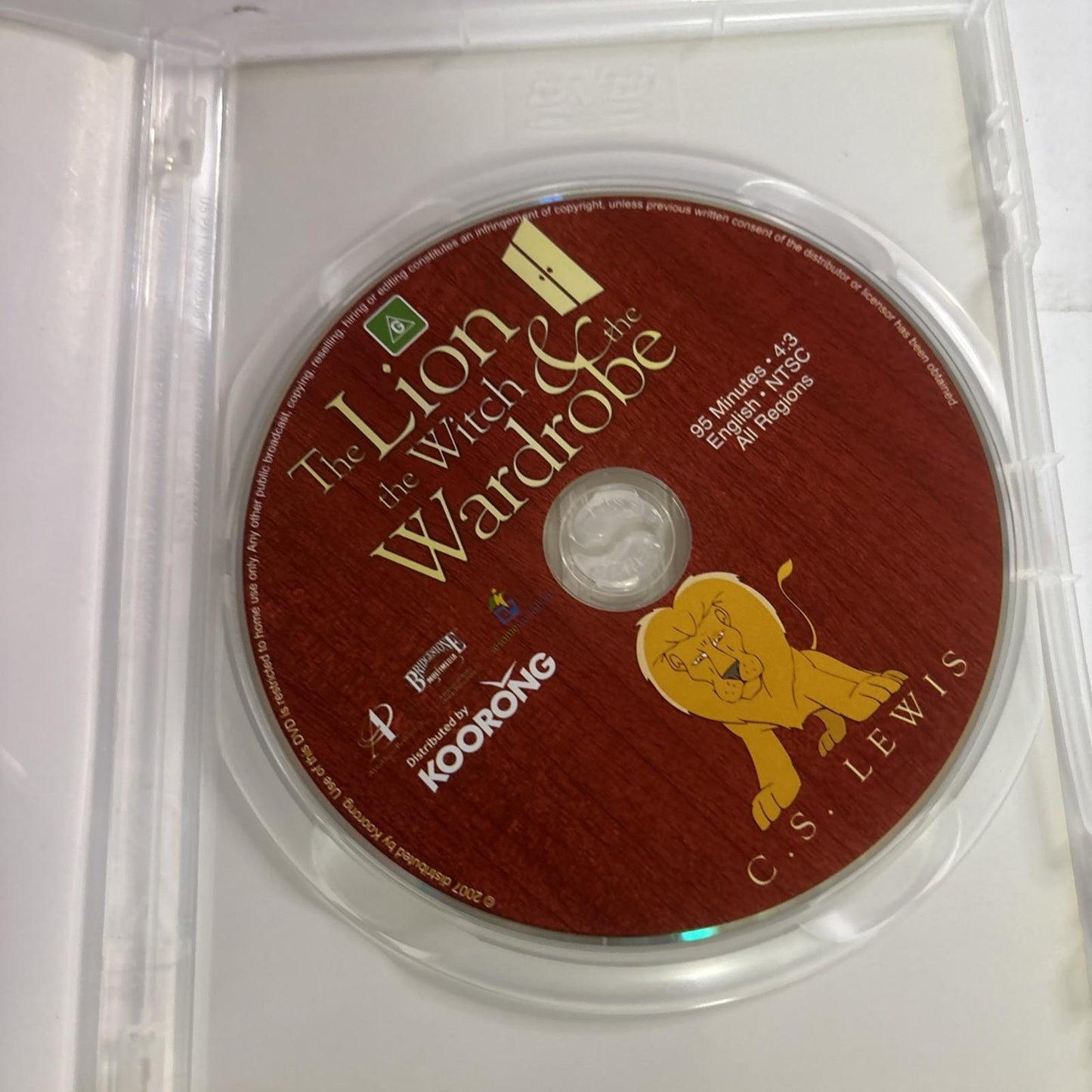 The Lion The Witch & The Wardrobe (DVD, 1979) All Regions