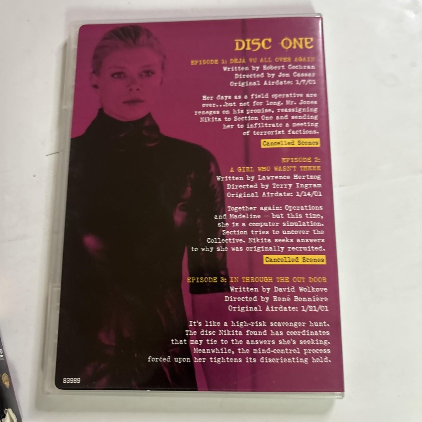 La Femme Nikita - Season 5 (DVD, 2001, 3-Disc) Region 1