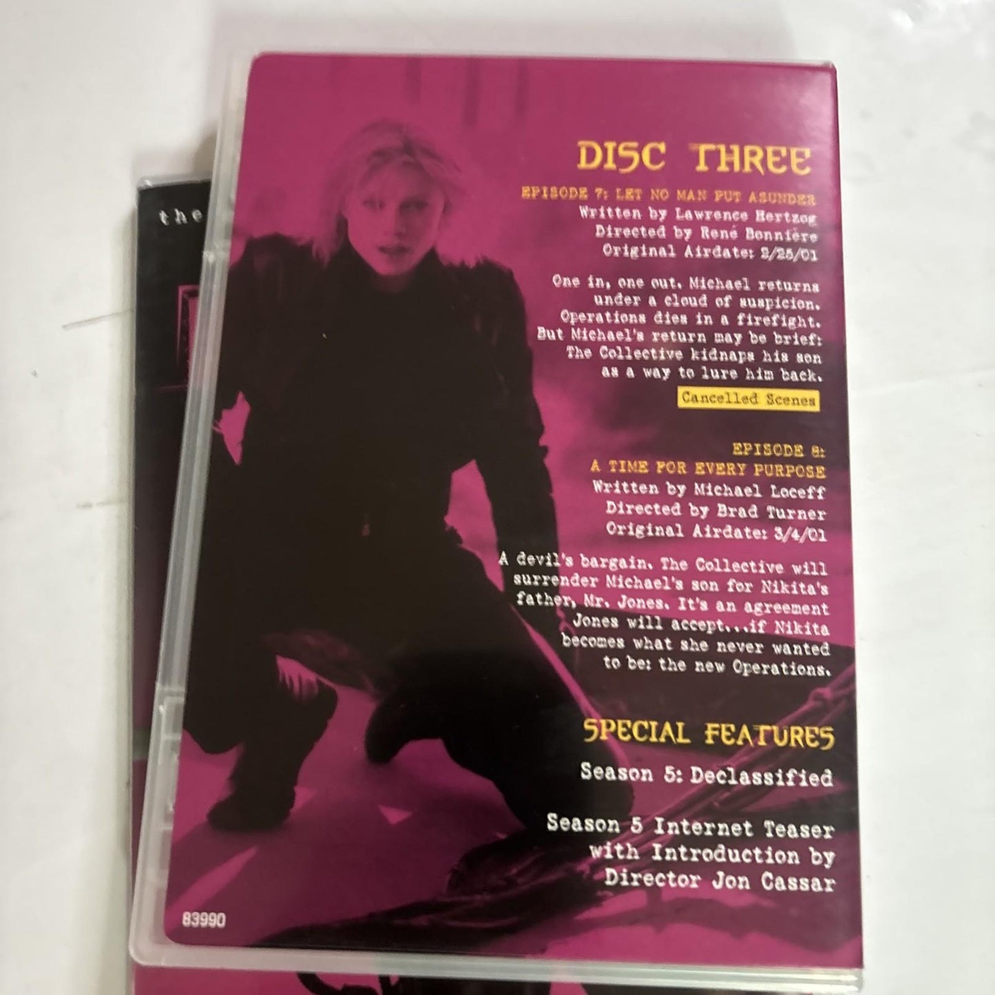 La Femme Nikita - Season 5 (DVD, 2001, 3-Disc) Region 1