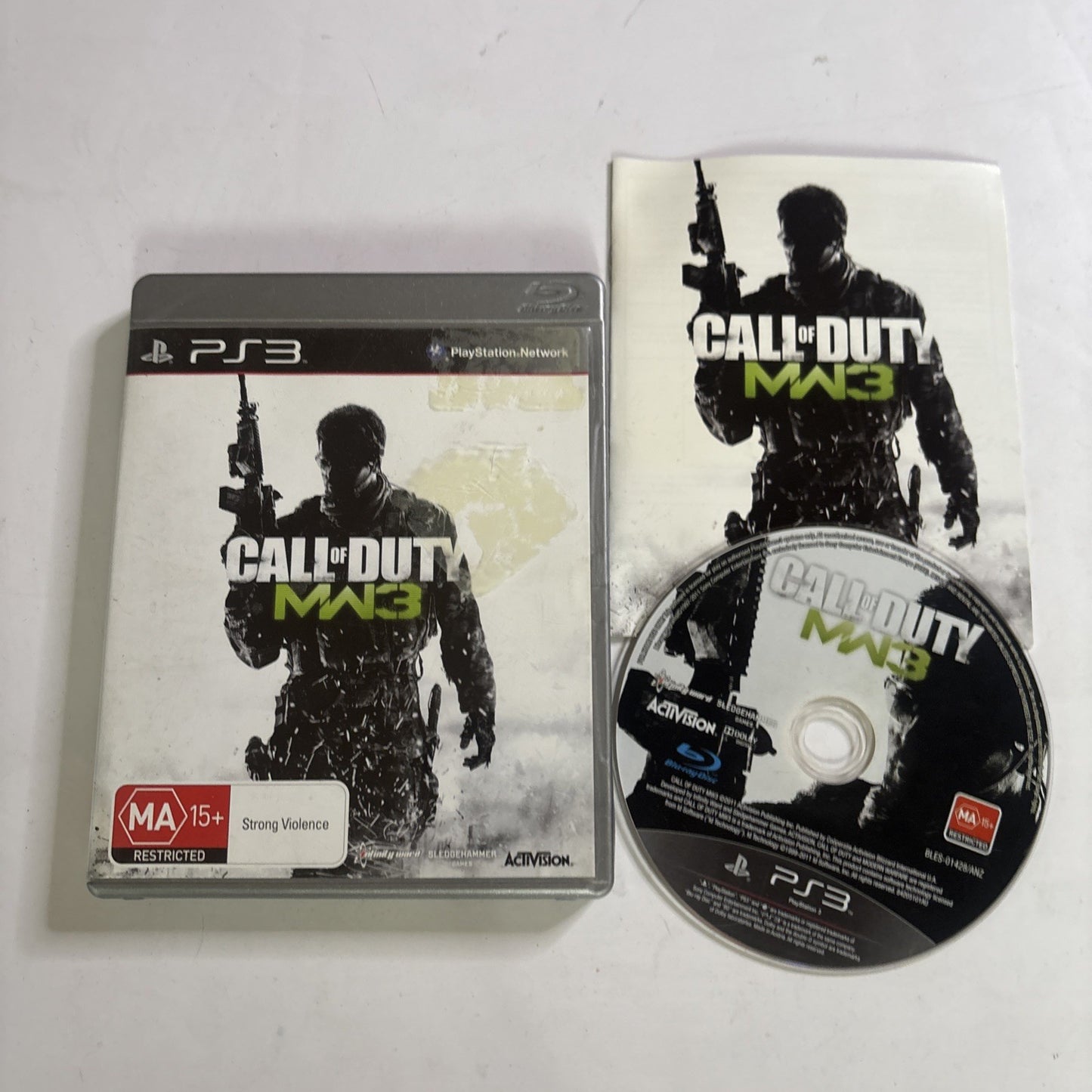 Call of Duty: Modern Warfare 3 - Sony Playstation 3 (PS3) Complete With Manual