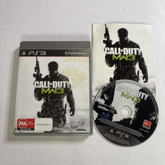 Call of Duty: Modern Warfare 3 - Sony Playstation 3 (PS3) Complete With Manual