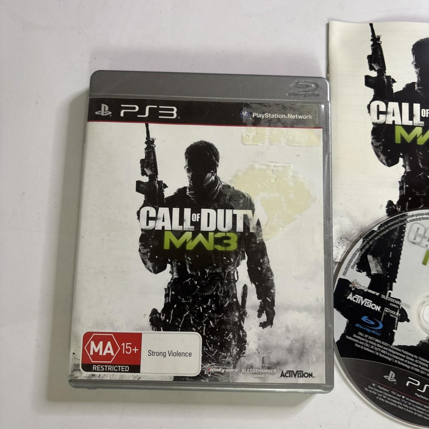 Call of Duty: Modern Warfare 3 - Sony Playstation 3 (PS3) Complete With Manual