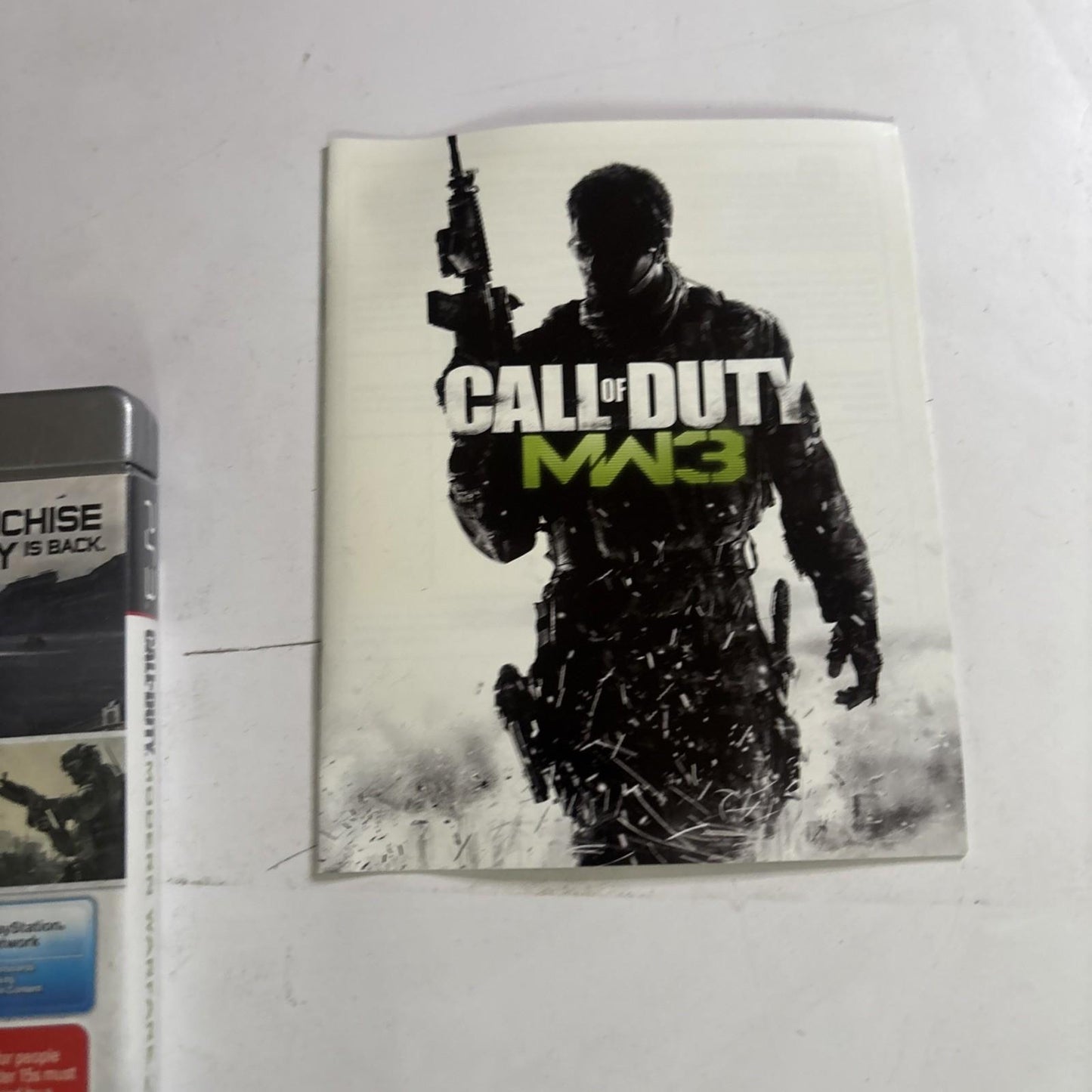 Call of Duty: Modern Warfare 3 - Sony Playstation 3 (PS3) Complete With Manual