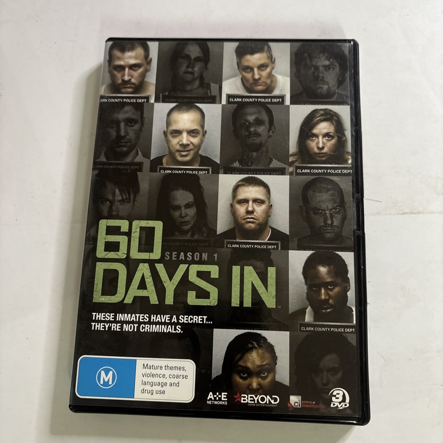 60 Days in (DVD, 2016) Region 4
