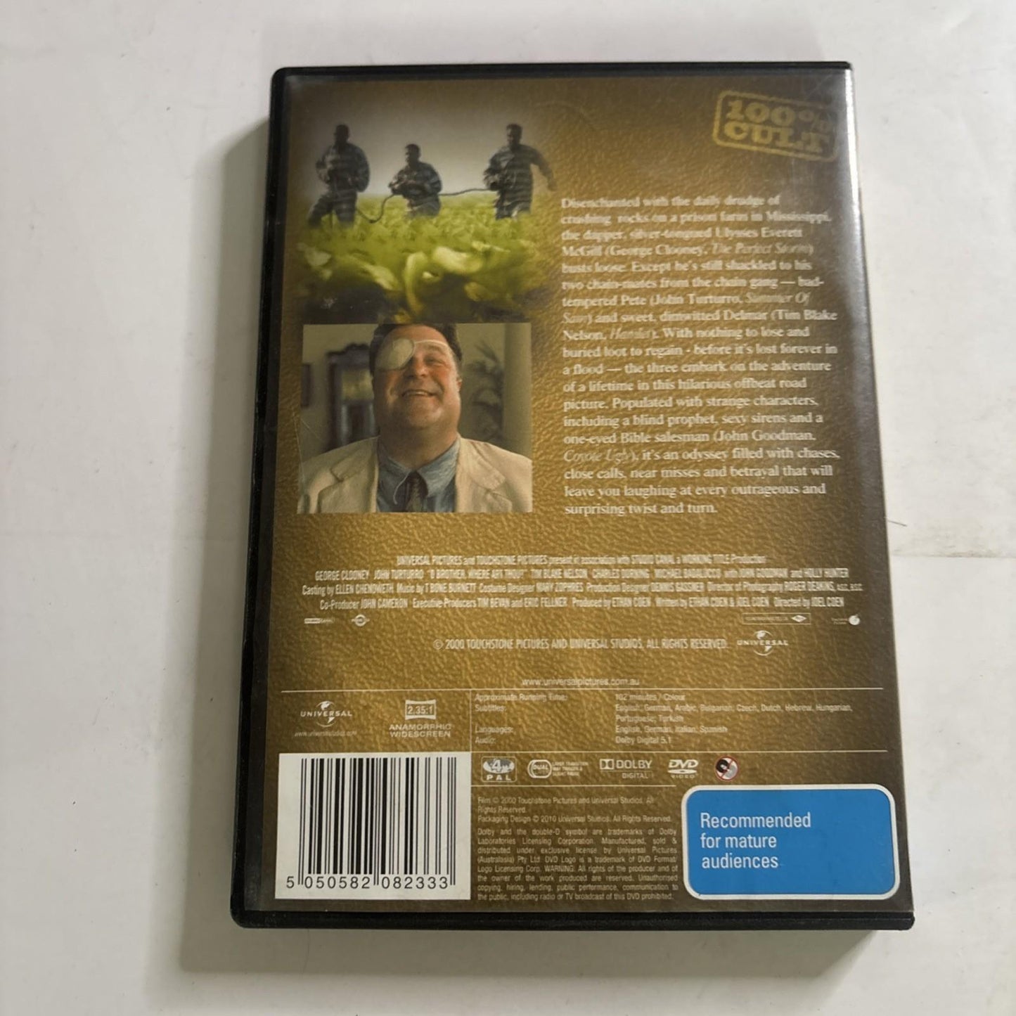 O Brother, Where Art Thou? (DVD, 2000) George Clooney Region 4