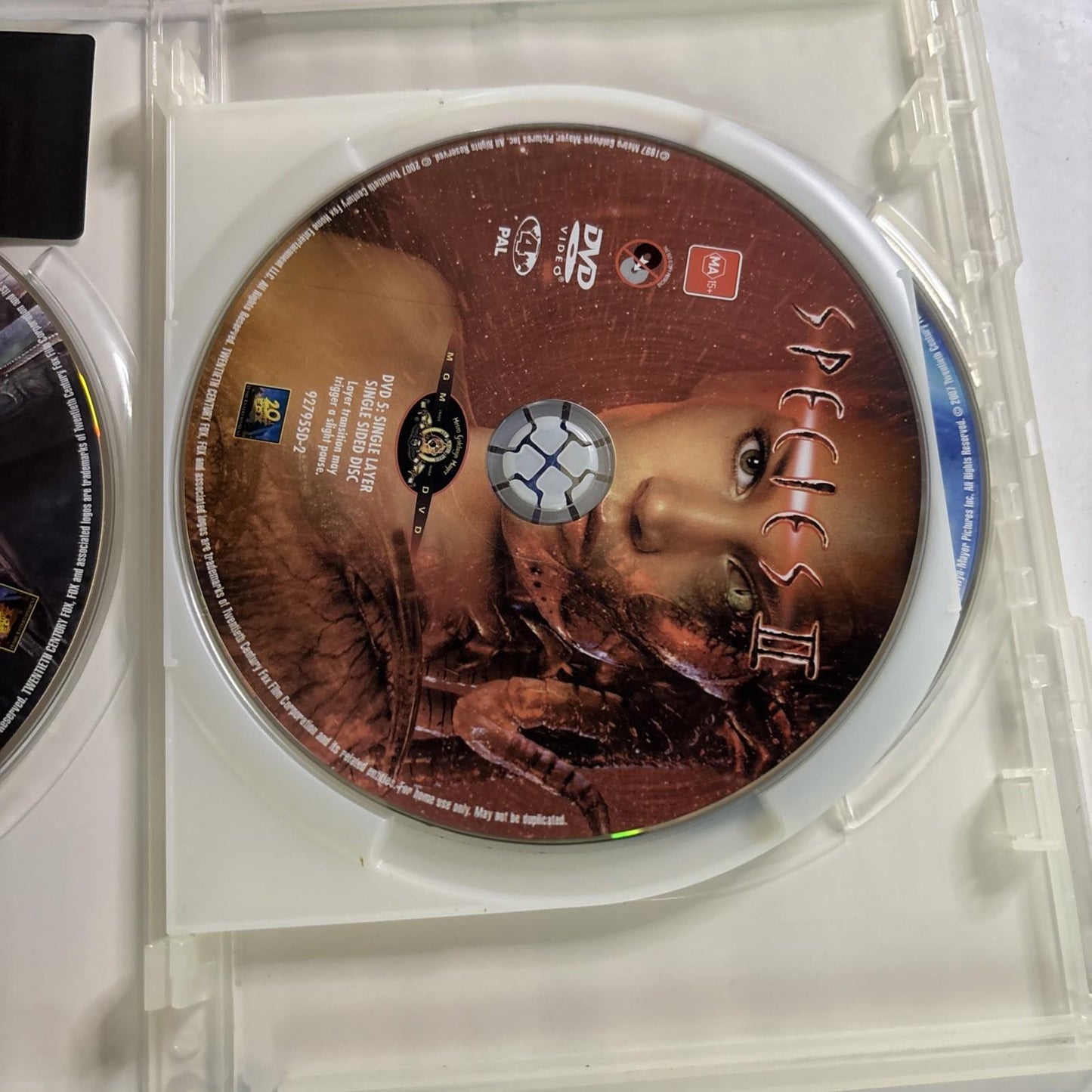 Species / Species 2 / Species 3 DVD  Region 4