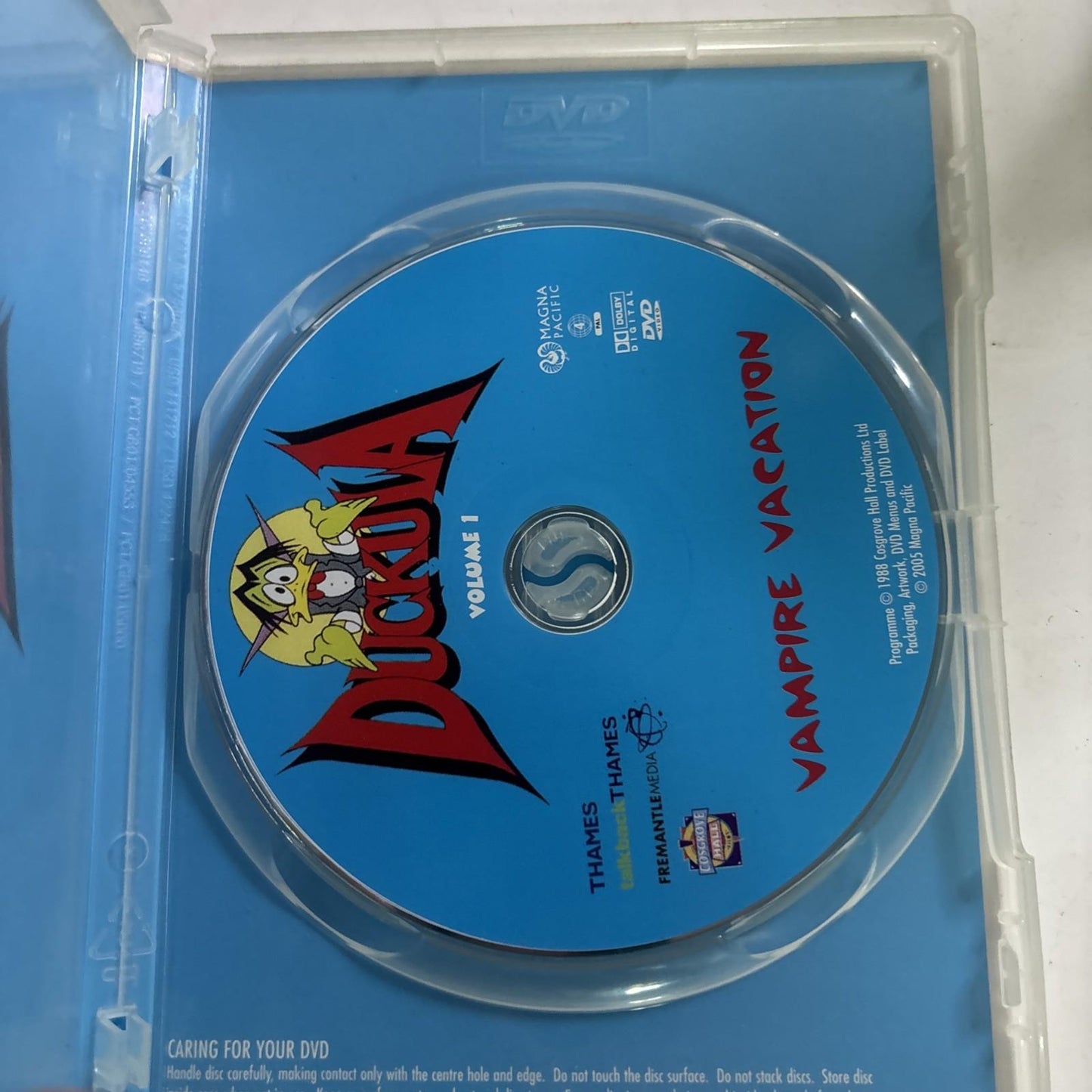 Count Duckula-Vampire Vacation : Vol 1 (DVD, 1983) Region 4