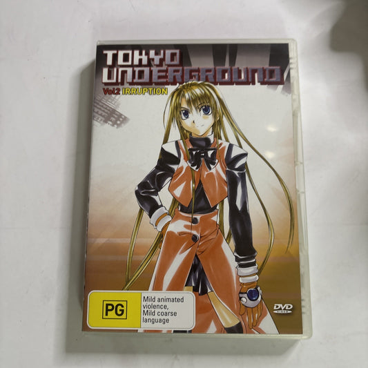 Tokyo Underground - Irruption : Vol 2 (DVD, 2002) Region 4