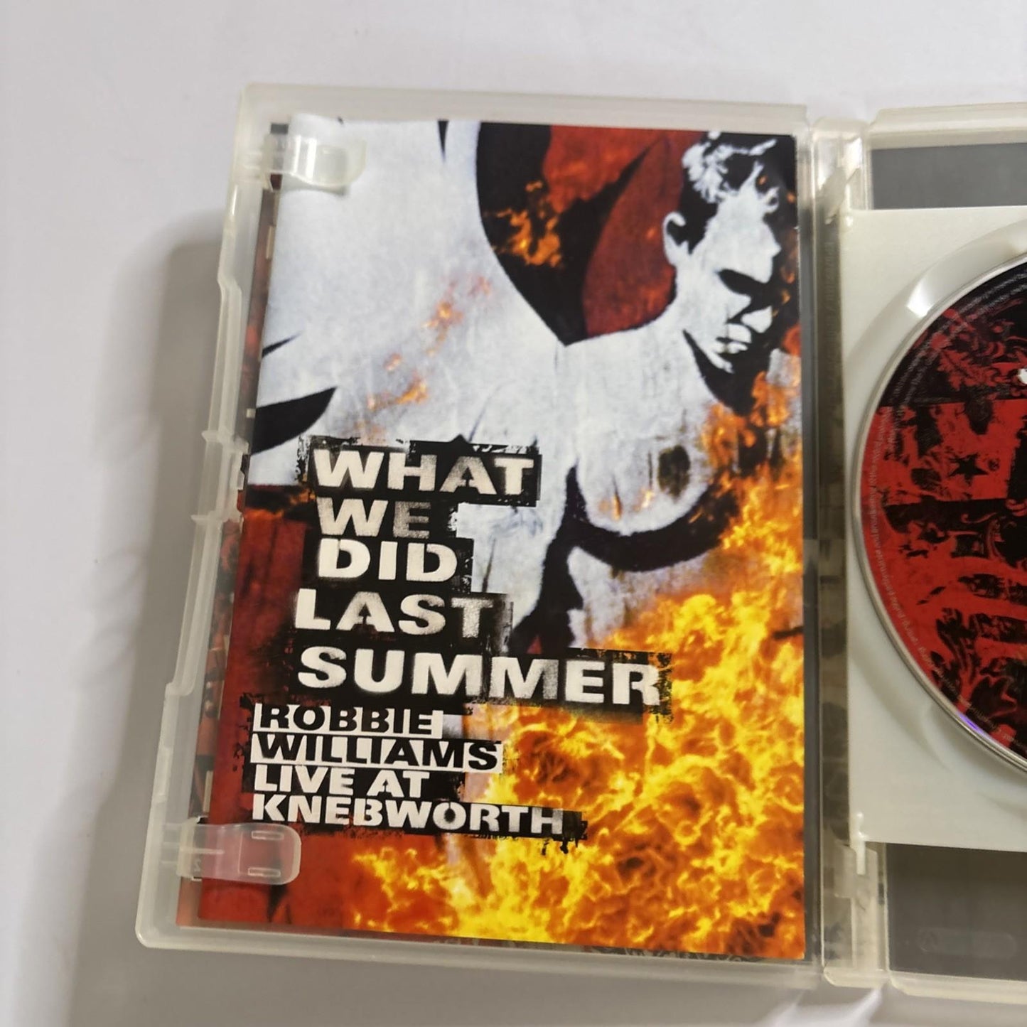 Robbie Williams What We Did Last Summer Live at Knebworth (DVD, 2003) All Region
