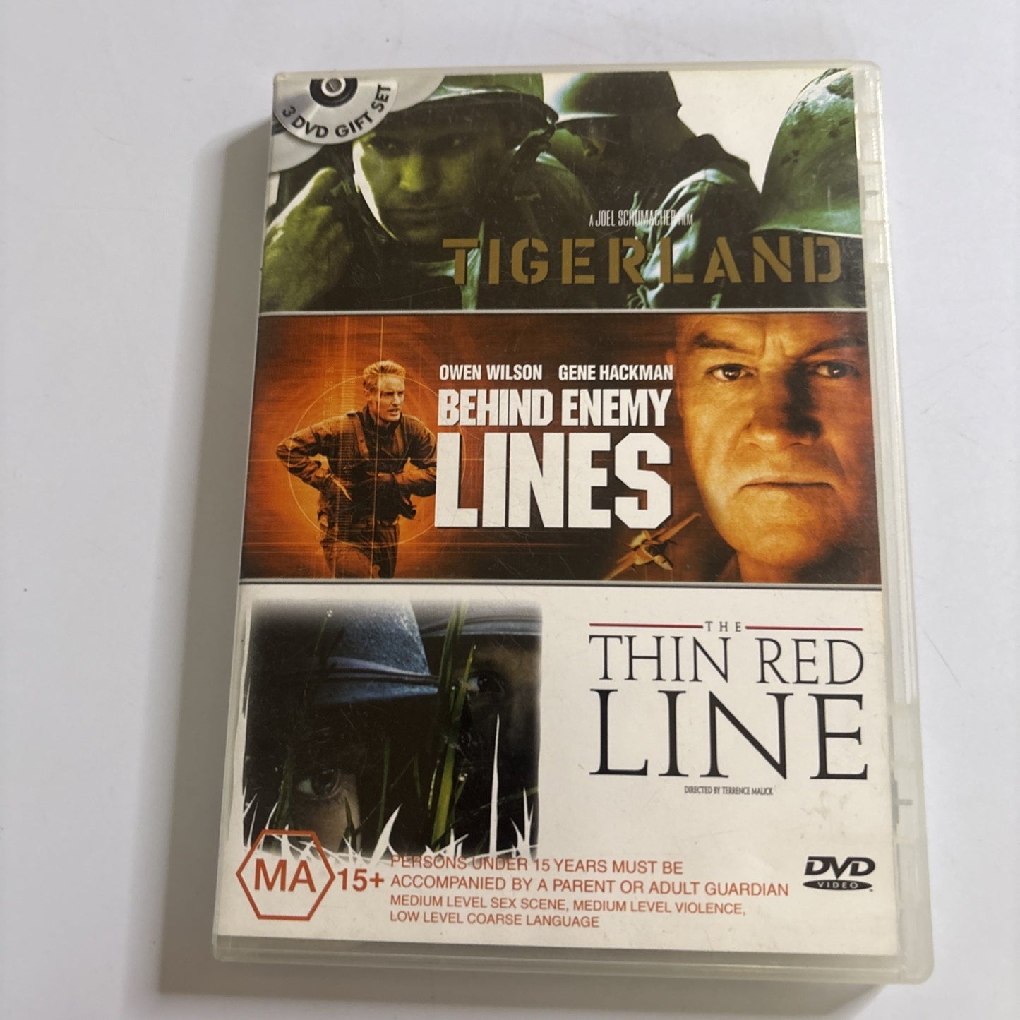 Thin Red Line / Tigerland / Behind Enemy Lines (DVD) Region 4