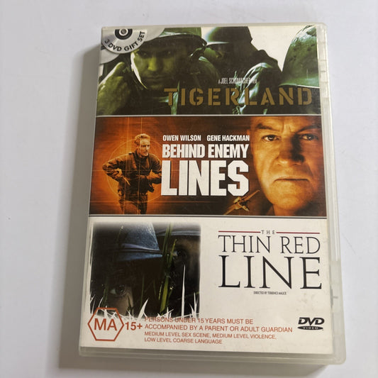 Thin Red Line / Tigerland / Behind Enemy Lines (DVD) Region 4