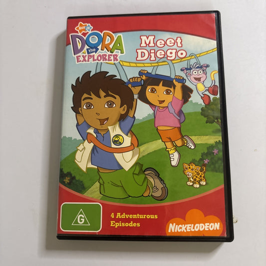 Dora the Explorer - Meets Diego (DVD, 2000) Region 4