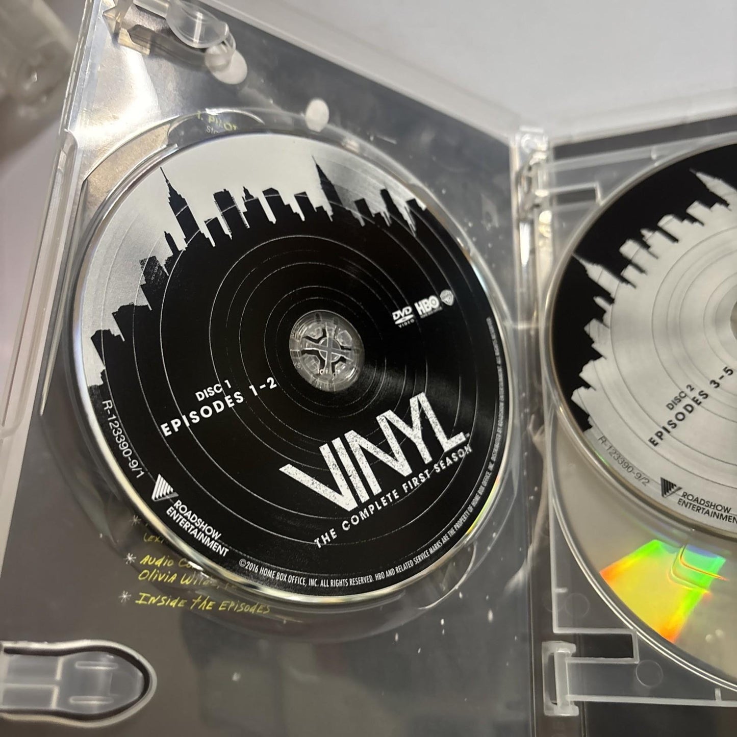 Vinyl : Series 1 (DVD, 2016) Martin Scorcese, Mick Jagger Region 4